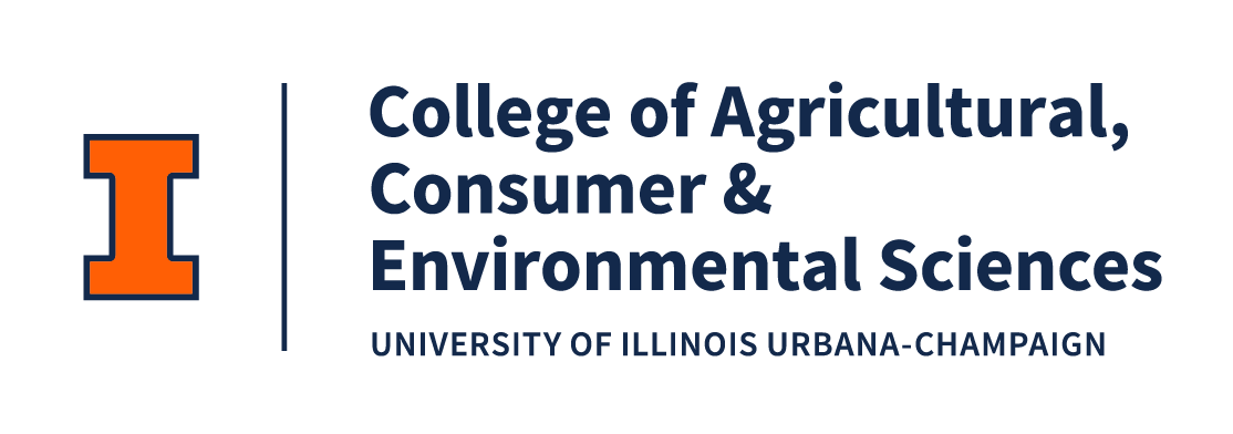 Block I plus College of Agricultural, Consumer &amp; Environmental Sciences text in full color